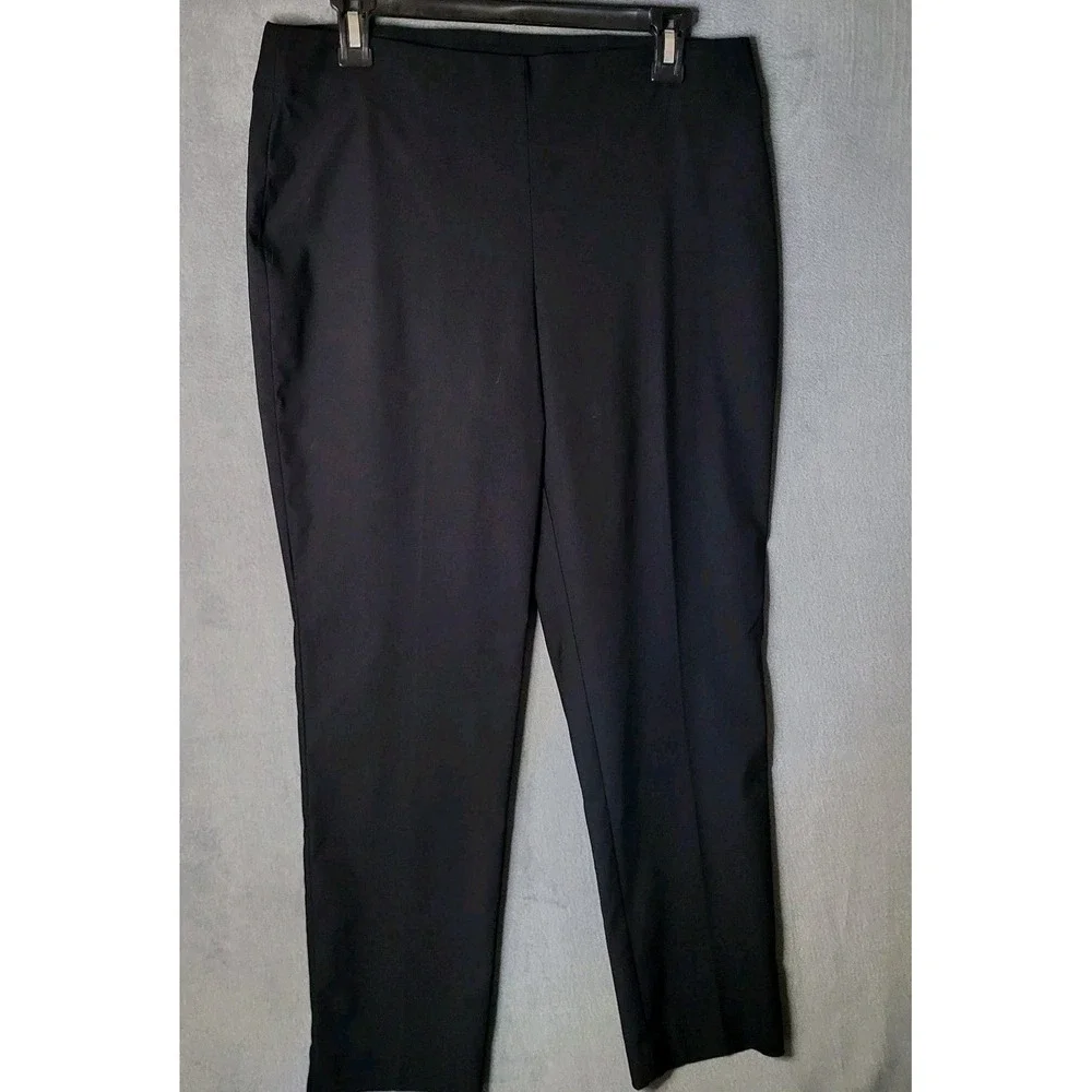 Chico's‎ Women's 6R (0.5) Stretch Pull‑On Straight Leg Ankle Pants